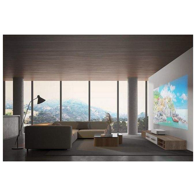 Epson V11HA90040 EH-LS800W Proiettore a raggio ultra corto 4000 ANSI lumen 3LCD 4K+ (5120x3200) colore Bianco