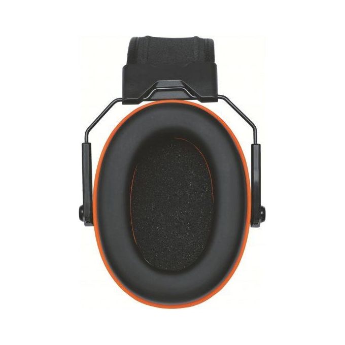 Uvex 2630030 K-Series10 Cuffie antirumore a padiglione pieghevoli SNR 36 dB colore Nero Rosso