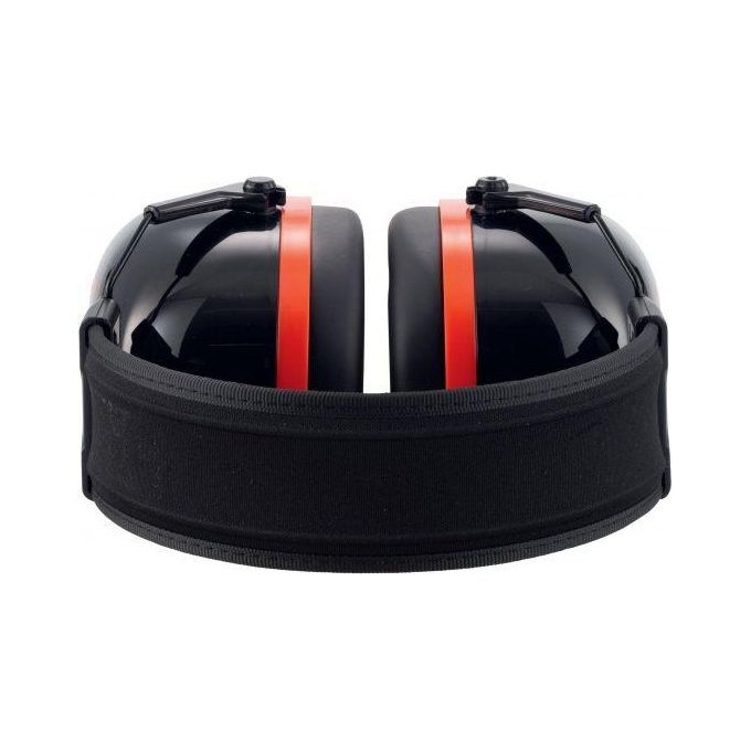 Uvex 2630030 K-Series10 Cuffie antirumore a padiglione pieghevoli SNR 36 dB colore Nero Rosso