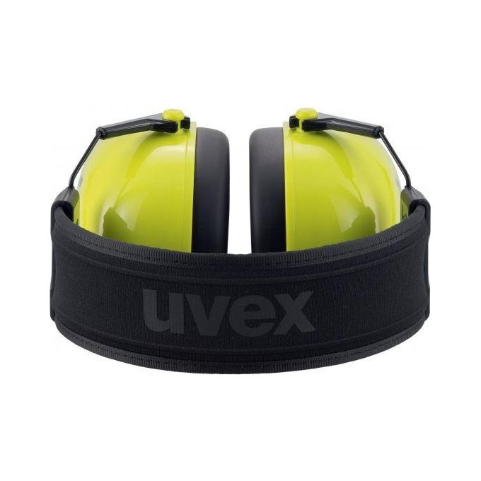 Uvex 2630021 K20 hi-viz Cuffie Antirumore Archetto Pieghevole SNR 33 dB EN 352-1:2020 colore Giallo