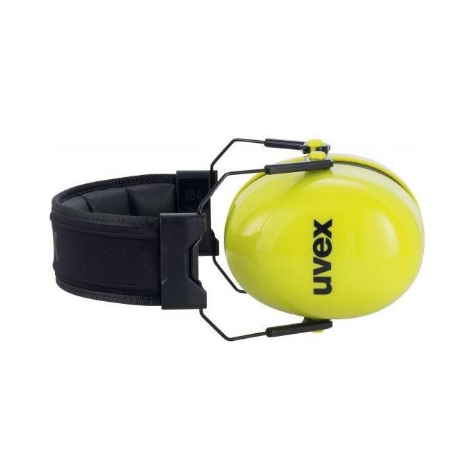 Uvex 2630021 K20 hi-viz Cuffie Antirumore Archetto Pieghevole SNR 33 dB EN 352-1:2020 colore Giallo
