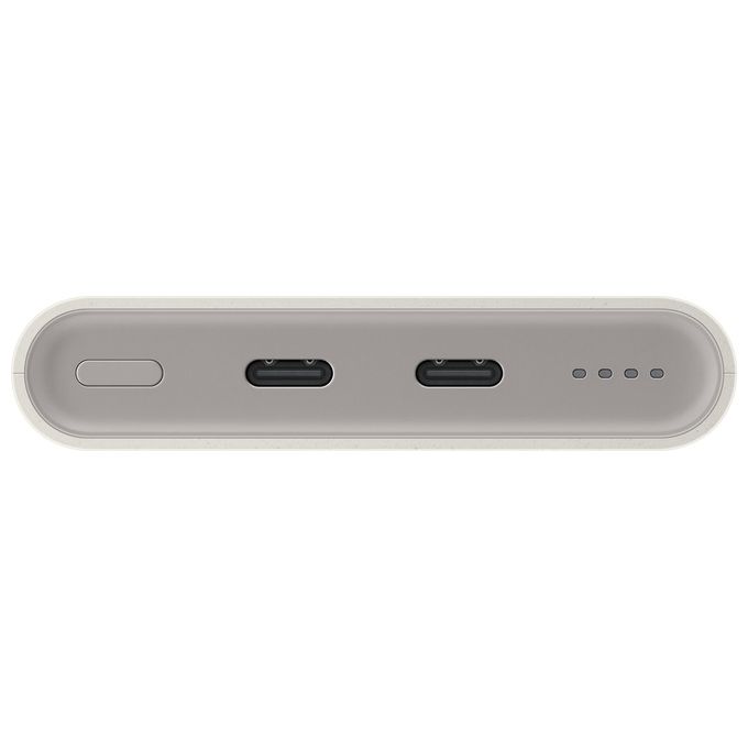 Samsung EB-P3400XUEGEU Power Bank Super Fast Charging 25W 10000 mAh Doppia Porta USB-C colore Beige