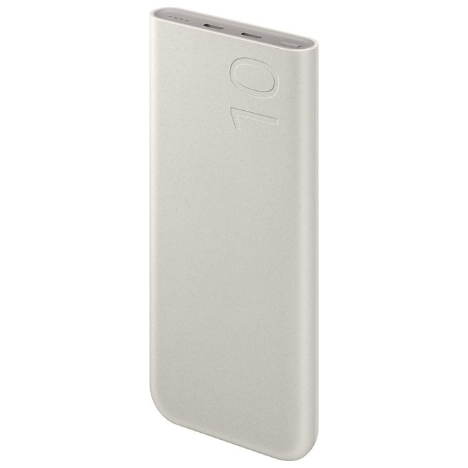 Samsung EB-P3400XUEGEU Power Bank Super Fast Charging 25W 10000 mAh Doppia Porta USB-C colore Beige