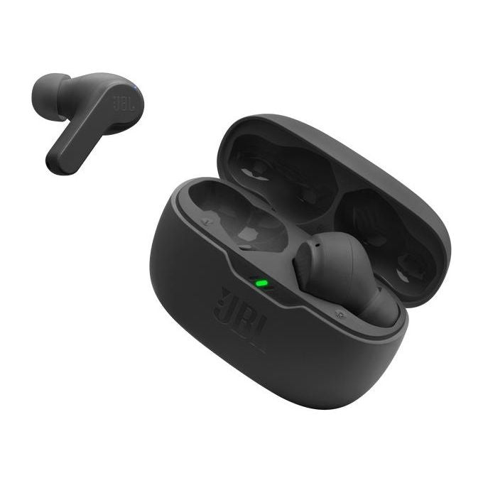 JBL JBLWBEAMBLK Wave Beam Auricolari In-Ear TWS Bluetooth 5.2 Driver 8mm IP54 Autonomia 32h colore Nero