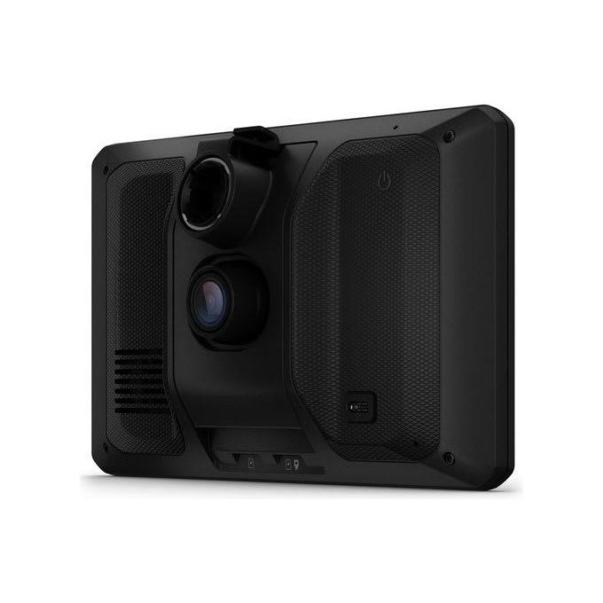 Garmin 010-02728-10 CamperCam 795 Navigatore GPS per Camper con Dash Cam Integrata Schermo Touch 6,95'' Aggiornamenti Mappe a Vita Memoria Interna 32 GB Scheda microSD 16 GB colore Nero