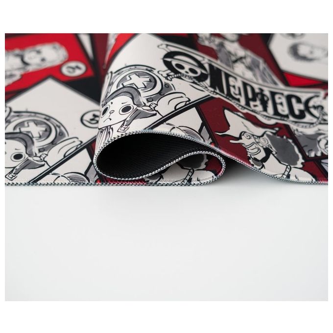Grupo Erik MGGE036 One Piece Tappetino per Mouse Gaming XL 80x35 cm Impermeabile Antiscivolo colore Multicolore