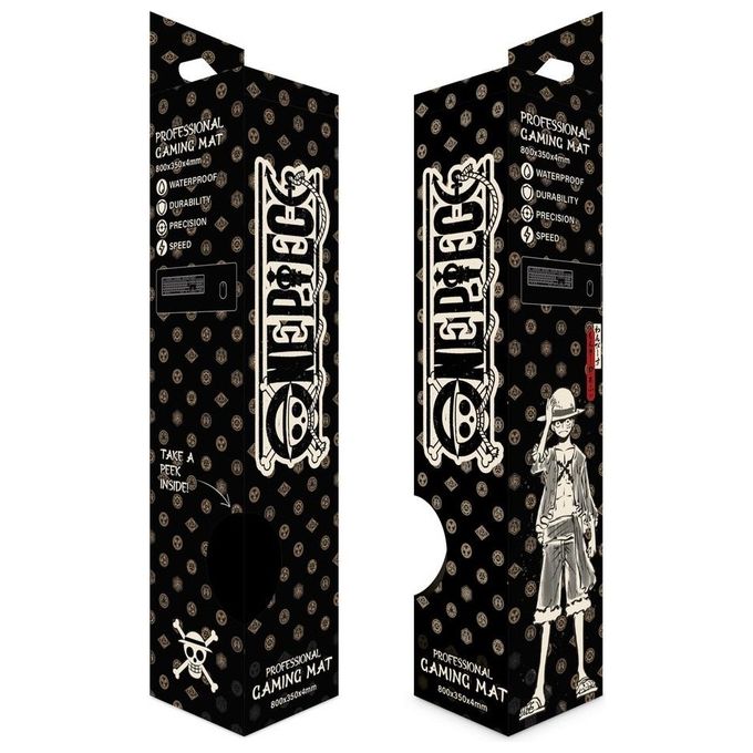 Grupo Erik MGGE036 One Piece Tappetino per Mouse Gaming XL 80x35 cm Impermeabile Antiscivolo colore Multicolore