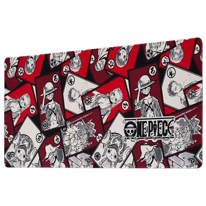 Grupo Erik MGGE036 One Piece Tappetino per Mouse Gaming XL 80x35 cm Impermeabile Antiscivolo colore Multicolore