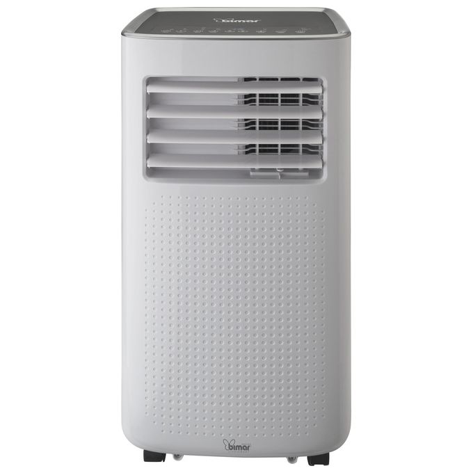 Bimar 1957260 CP090 Condizionatore portatile 9000 BTU per ambienti fino a 20 m² Classe A Wi-Fi controllo app e Alexa colore Bianco