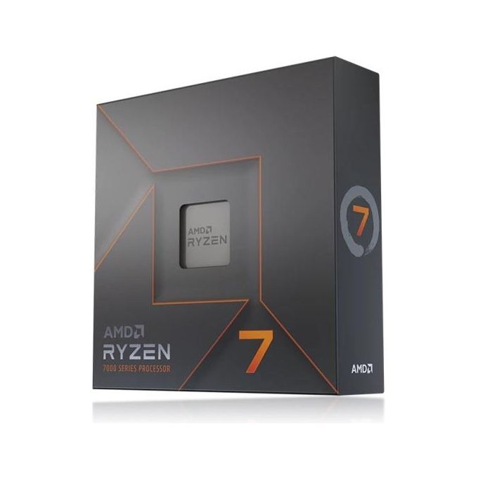 AMD 100-100000591WOF Ryzen 7 7700X Processore 8 Core 16 Thread 4 5 GHz 32 MB L3 DDR5 Socket AM5 Scatola colore Nero