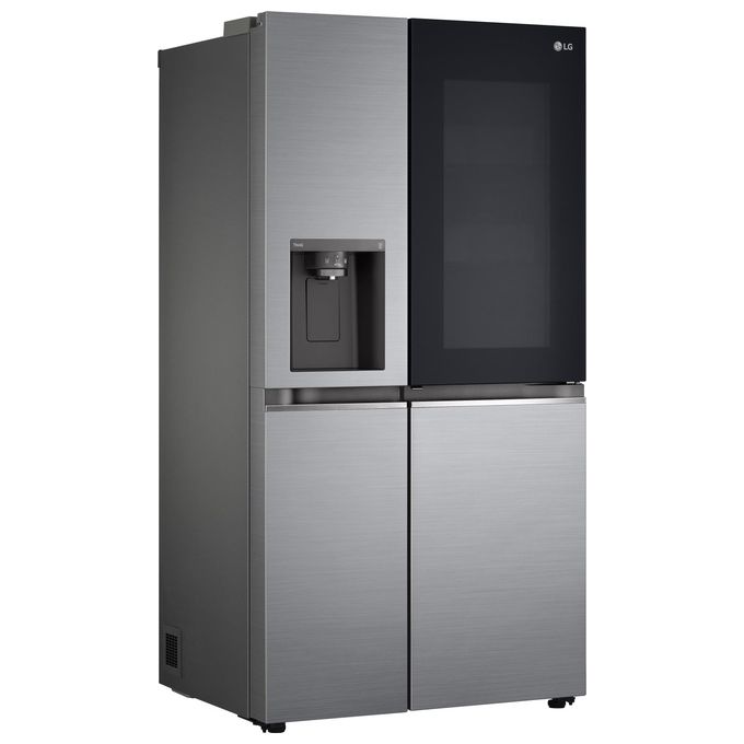 LG GSXV80PZLE Frigorifero Side by Side 635 L 179 cm Classe E 36 dB InstaView Door-in-Door Total No Frost Wi-Fi Dispenser colore Inox