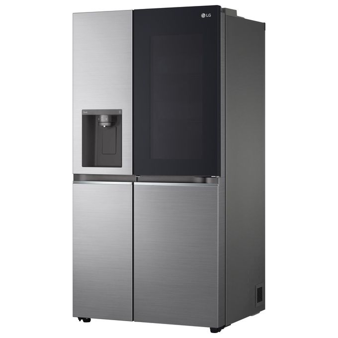 LG GSXV80PZLE Frigorifero Side by Side 635 L 179 cm Classe E 36 dB InstaView Door-in-Door Total No Frost Wi-Fi Dispenser colore Inox
