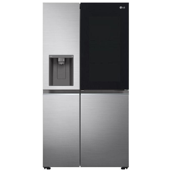 LG GSXV80PZLE Frigorifero Side by Side 635 L 179 cm Classe E 36 dB InstaView Door-in-Door Total No Frost Wi-Fi Dispenser colore Inox