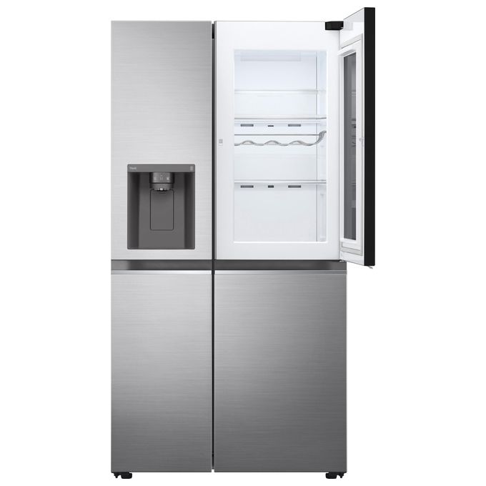 LG GSXV80PZLE Frigorifero Side by Side 635 L 179 cm Classe E 36 dB InstaView Door-in-Door Total No Frost Wi-Fi Dispenser colore Inox