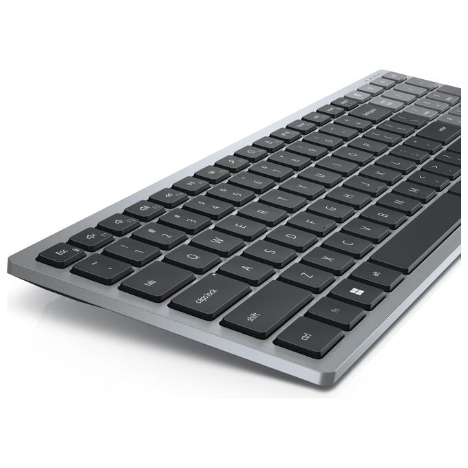 Dell KB740 Tastiera Wireless Full-size Multi-dispositivo RF Bluetooth 5.0 QWERTY Italiano Batteria 36 mesi colore Grigio Nero