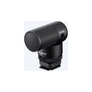 Sony ECMG1 Microfono Shotgun Super-Cardioide Compatto per Fotocamere con Slitta MI Alimentazione Integrata Parabrezza e Custodia Inclusi colore Nero