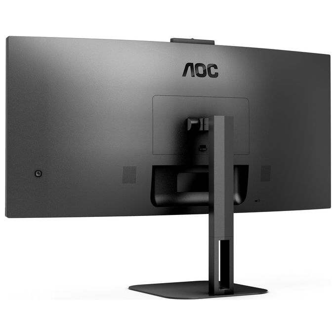 AOC CU34V5CW V5 Monitor curvo 34'' VA WQHD 21:9 100 Hz USB-C 65W Webcam AMD FreeSync Hub USB colore Nero