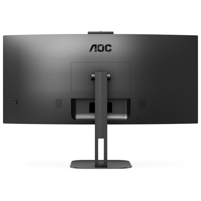 AOC CU34V5CW V5 Monitor curvo 34'' VA WQHD 21:9 100 Hz USB-C 65W Webcam AMD FreeSync Hub USB colore Nero