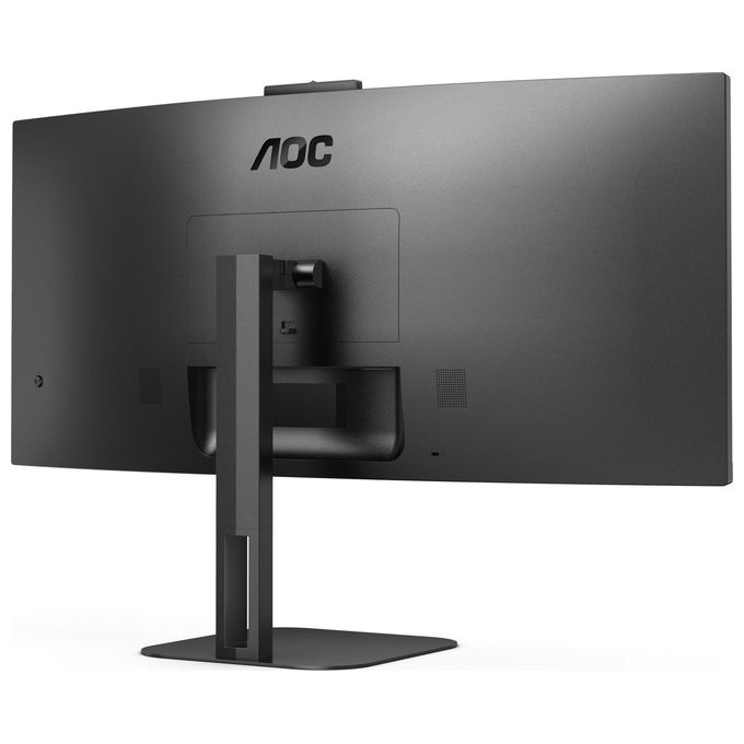 AOC CU34V5CW V5 Monitor curvo 34'' VA WQHD 21:9 100 Hz USB-C 65W Webcam AMD FreeSync Hub USB colore Nero