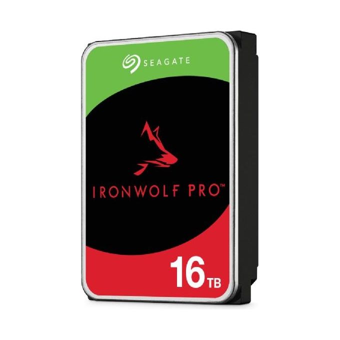 Seagate ST16000NT001 IronWolf Pro Hard Disk Interno 3.5'' 16TB 7200rpm SATA 6Gb-s 256MB NAS