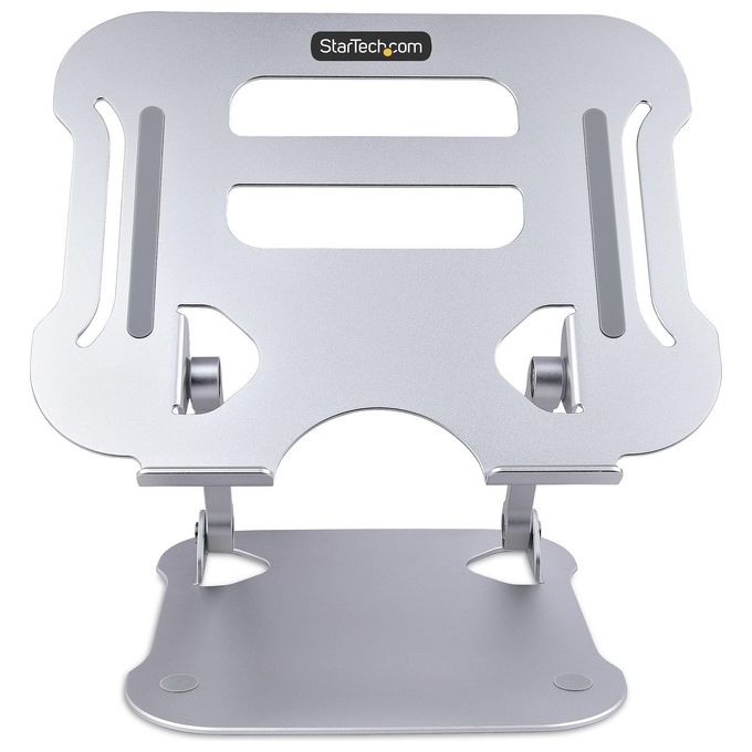 StarTech.com ADJ-LAPTOP-RISER Supporto per PC Portatile Altezza Regolabile 33 2 120 mm Inclinazione Regolabile Alluminio Peso Massimo 10 Kg colore Argento