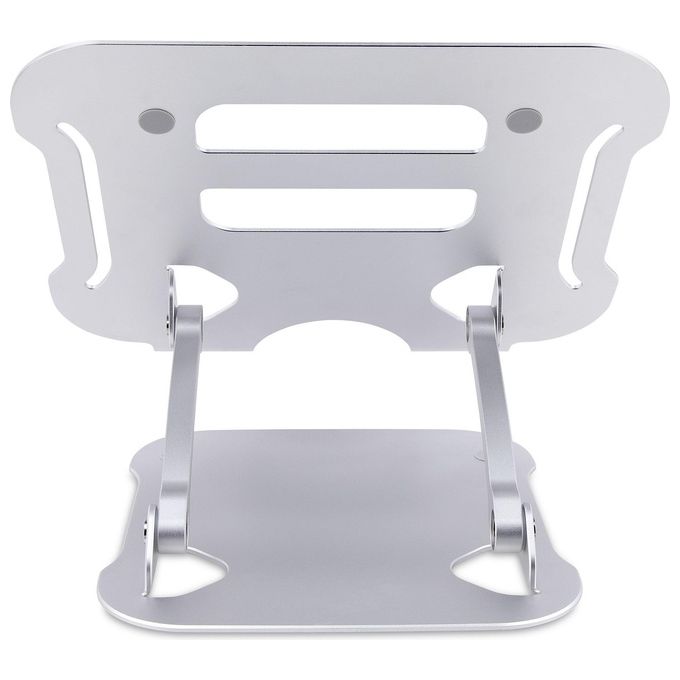 StarTech.com ADJ-LAPTOP-RISER Supporto per PC Portatile Altezza Regolabile 33 2 120 mm Inclinazione Regolabile Alluminio Peso Massimo 10 Kg colore Argento