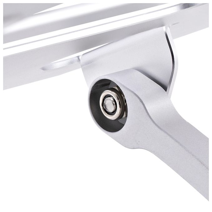 StarTech.com ADJ-LAPTOP-RISER Supporto per PC Portatile Altezza Regolabile 33 2 120 mm Inclinazione Regolabile Alluminio Peso Massimo 10 Kg colore Argento