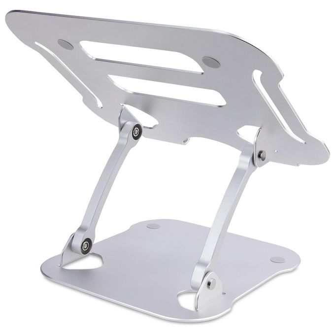 StarTech.com ADJ-LAPTOP-RISER Supporto per PC Portatile Altezza Regolabile 33 2 120 mm Inclinazione Regolabile Alluminio Peso Massimo 10 Kg colore Argento