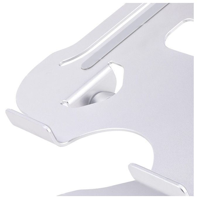 StarTech.com ADJ-LAPTOP-RISER Supporto per PC Portatile Altezza Regolabile 33 2 120 mm Inclinazione Regolabile Alluminio Peso Massimo 10 Kg colore Argento