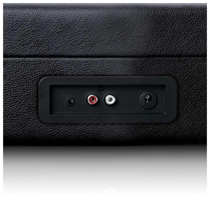 Lenco TT-115BK Giradischi con trasmissione a cinghia Manuale Bluetooth 5.0 USB Preamplificatore integrato 33 45 78 giri-min colore Nero