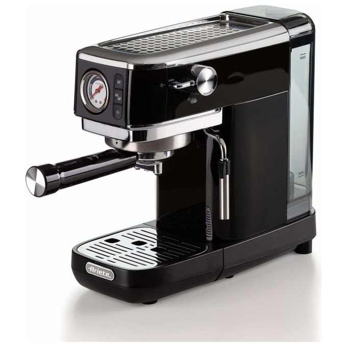 Ariete 1381 Moderna Macchina da caffe' Manuale 1,1 L 15 bar 1300 W Manometro Cialde ESE Cappuccino colore Nero