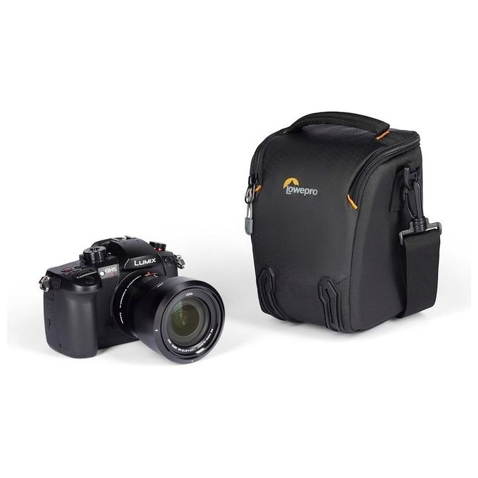 Lowepro LP37454-PWW Adventura TLZ 30 III Borsa a Tracolla per Fotocamera Mirrorless Compatibile Sony Alpha 7 e Canon RP Materiale Riciclato 85% colore Nero
