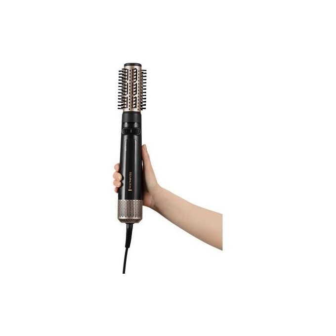 Remington S7606002 AS7580 Spazzola Rotante Ad Aria 1000 W Tecnologia Ionica 2 Temperature 2 Velocita' Cavo Girevole colore Nero Oro