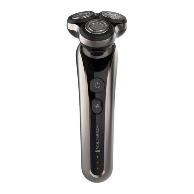 Remington XR1770 LIMITLESS Rasoio elettrico a rotazione secco e umido 3 testine autonomia 60 min colore Nero Grigio