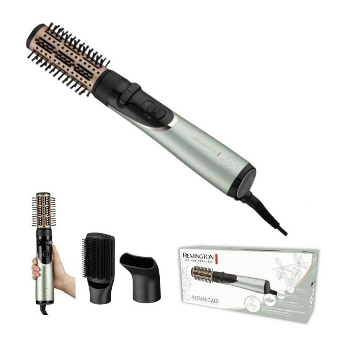 Remington AS5860 Botanicals Spazzola ad aria calda 800 W Ceramica Ionizzazione 2 velocita' 2 temperature cavo 3 m colore Nero