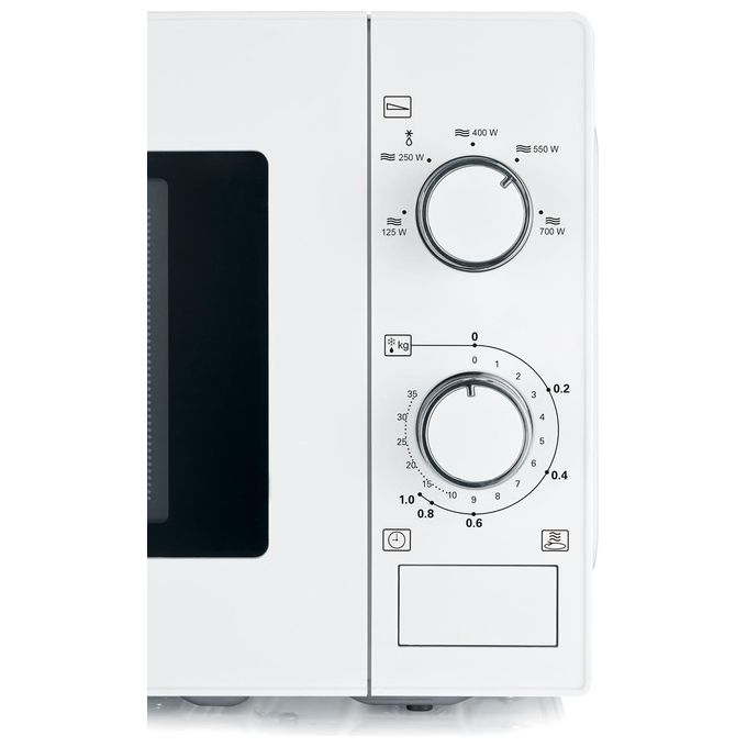 Severin MW 7770 Forno a microonde Solo Microonde 20 L 700 W Scongelamento colore Bianco