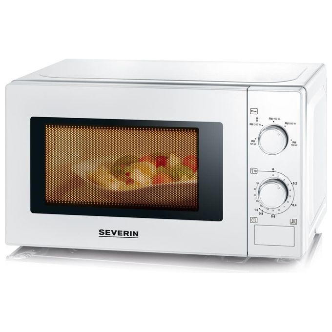 Severin MW 7770 Forno a microonde Solo Microonde 20 L 700 W Scongelamento colore Bianco