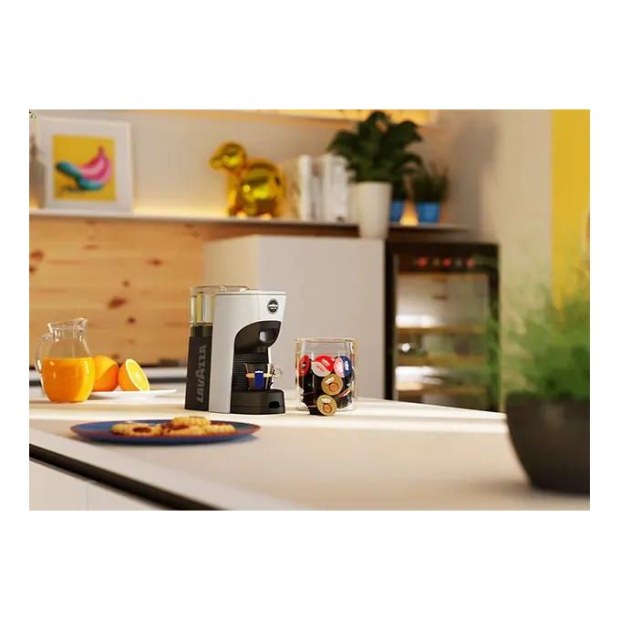 Lavazza LM840 Tiny Eco Macchina da caffe' Capsule A Modo Mio 0,6 L 1450 W Spegnimento Automatico colore Bianco