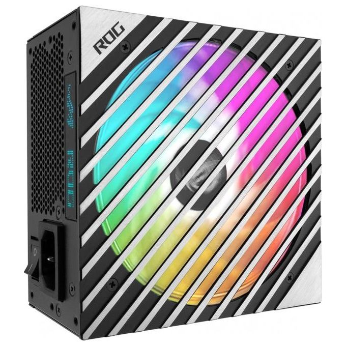 Asus ROG LOKI SFX-L 1000W Platinum Alimentatore PC ATX 3.1 Modulare 80 PLUS Platinum RGB Aura Sync colore Nero Argento