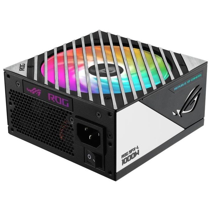 Asus ROG LOKI SFX-L 1000W Platinum Alimentatore PC ATX 3.1 Modulare 80 PLUS Platinum RGB Aura Sync colore Nero Argento