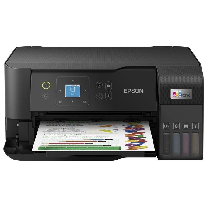 Epson ET-2840 EcoTank Stampante Multifunzione Inkjet A4 4800x1200 DPI 33 ppm Wi-Fi colore Nero