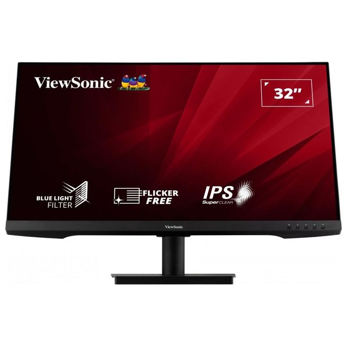 ViewSonic VA3209-MH Monitor PC 32'' Full HD IPS 1920x1080 75Hz Adaptive Sync Altoparlanti integrati HDMI VGA colore Nero