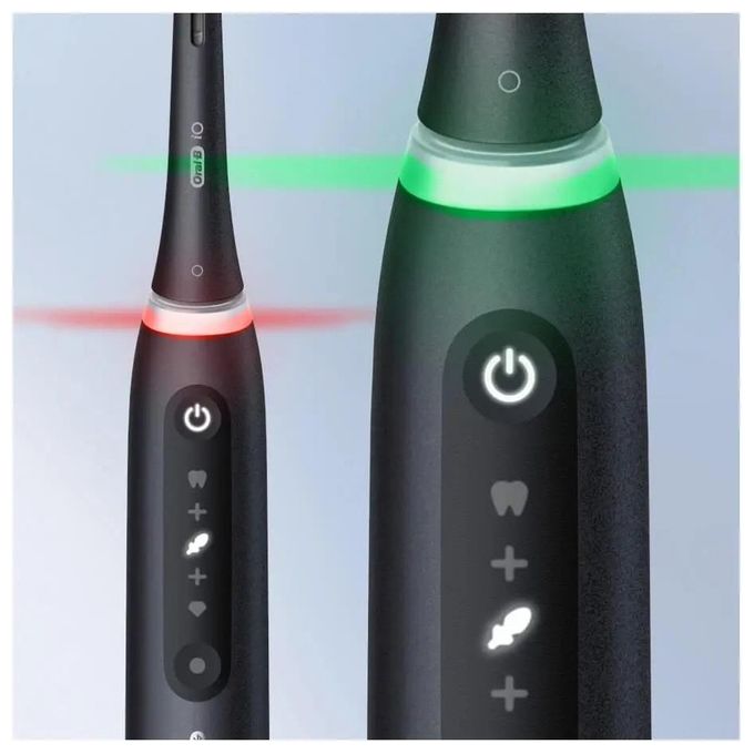 Oral-B IO SERIES 5 Spazzolino elettrico a vibrazione 5 modalita' timer 2 min sensore pressione app colore Nero
