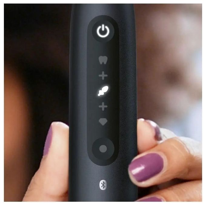 Oral-B IO SERIES 5 Spazzolino elettrico a vibrazione 5 modalita' timer 2 min sensore pressione app colore Nero