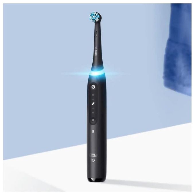 Oral-B IO SERIES 5 Spazzolino elettrico a vibrazione 5 modalita' timer 2 min sensore pressione app colore Nero