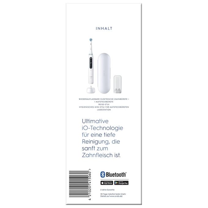 Oral-B 415060 iO Series 5 Spazzolino elettrico Tecnologia magnetica 5 modalita' Timer 2 minuti autonomia fino a 10 giorni colore Nero