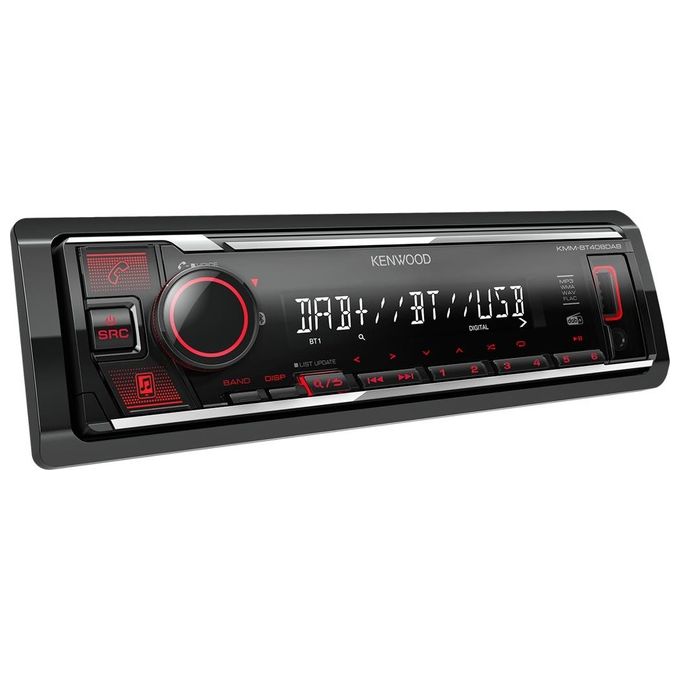 Kenwood KMM-BT408DAB Autoradio 1 DIN DAB+ Bluetooth USB AUX 88 W colore Nero