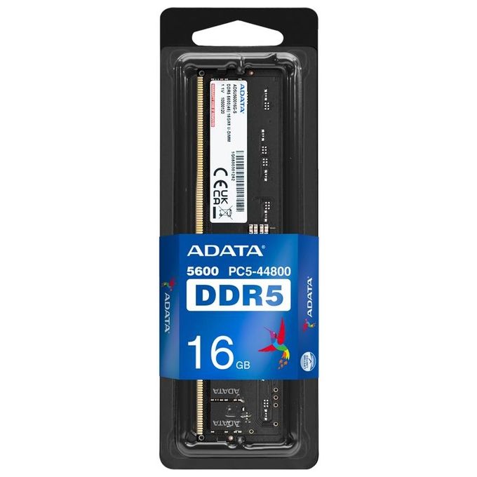 Adata AD5U560016G-S Premier Memoria RAM DDR5 16 GB 5600 MHz 288-pin DIMM Unbuffered CL46 1.1 V