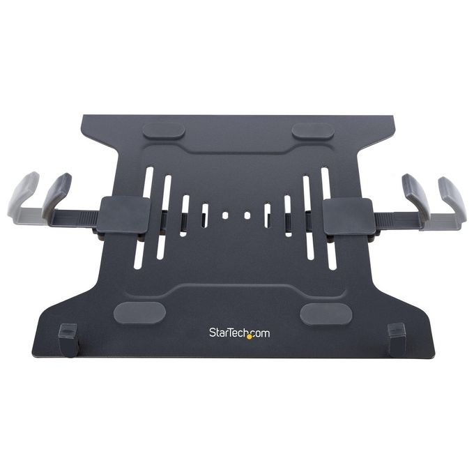StarTech A-LAPTOP-DESK-MOUNT Braccio per Notebook da Scrivania Supporto per Monitor fino a 34'' e Laptop fino a 4.5 Kg con Regolazione Altezza e Movimento 360° colore Nero