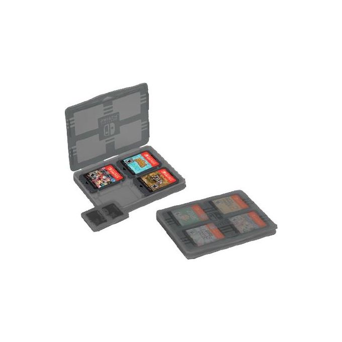 Big Ben NNS40W Custodia Rigida Deluxe per Nintendo Switch Switch OLED Switch Lite con Supporto Regolabile colore Grigio